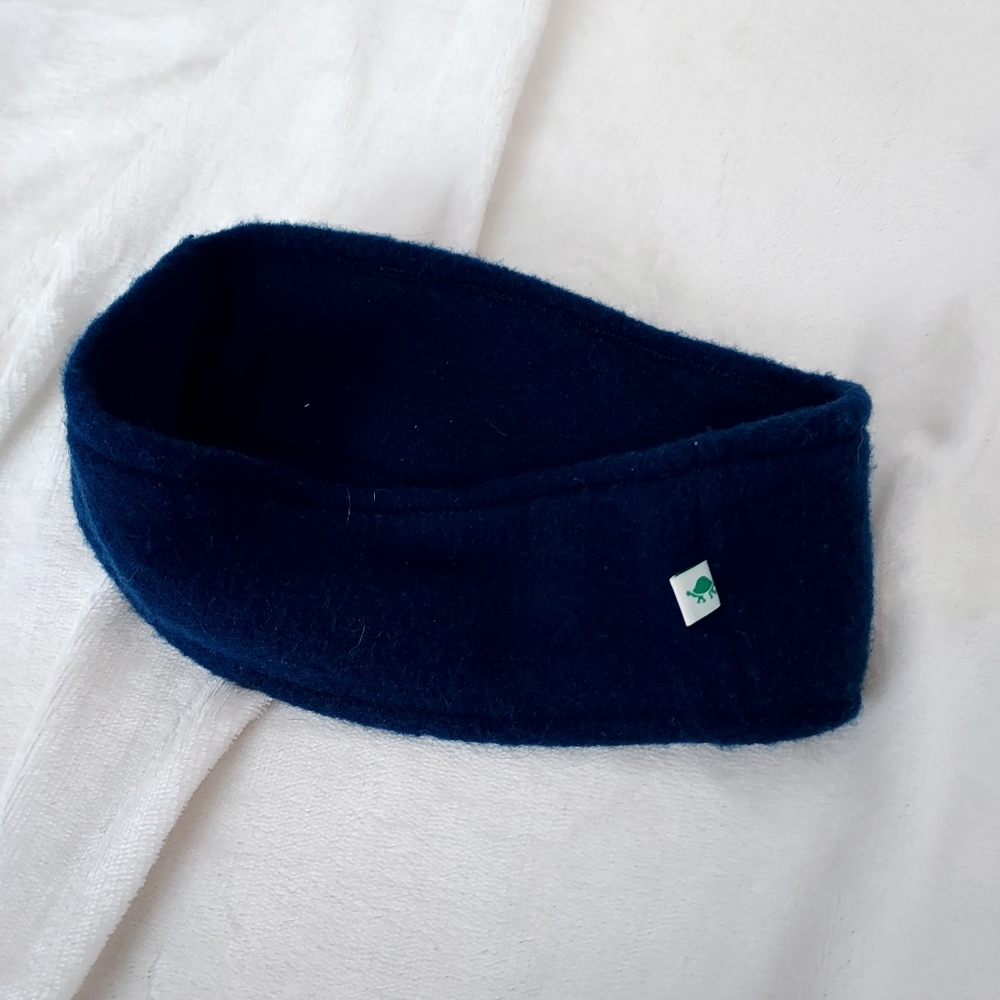 Turtle Fur Cold Weather Navy Blue Headband Ear Cover Ski Snow Winter Outdoor